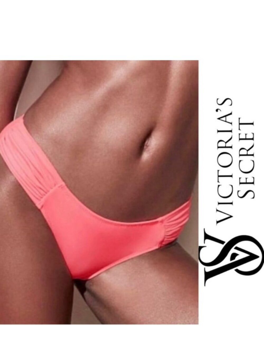 Victoria’s Secret | Coral The knockout Bikini Bottoms | Size Medium